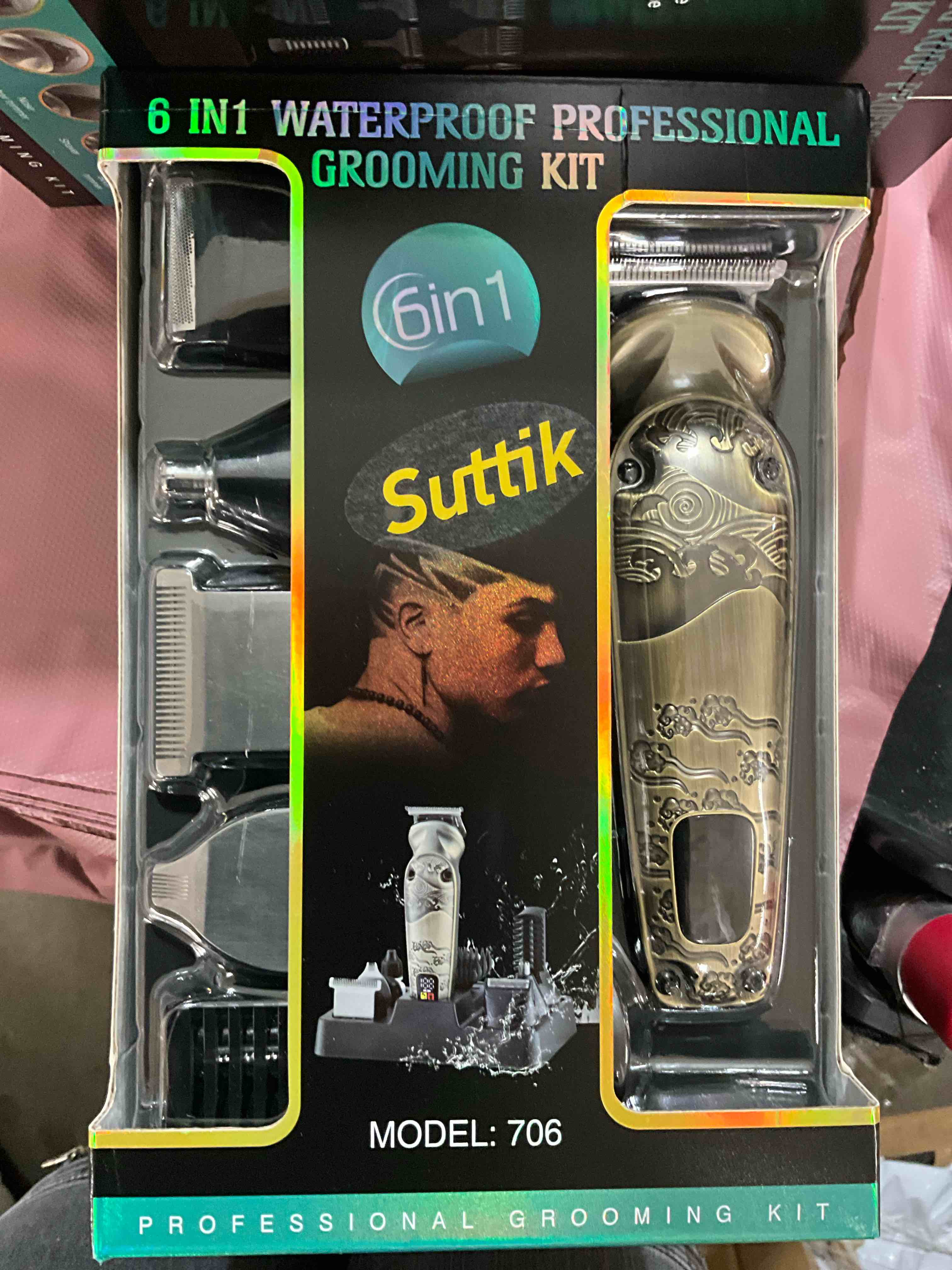 Suttik 6 In 1 Waterproof Professional Grooming Kit Model 706