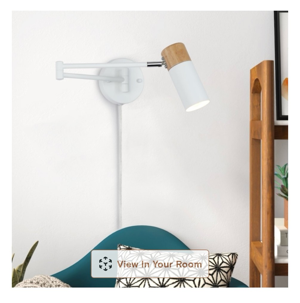 Maronna Plug- in Swing Arm Sconce