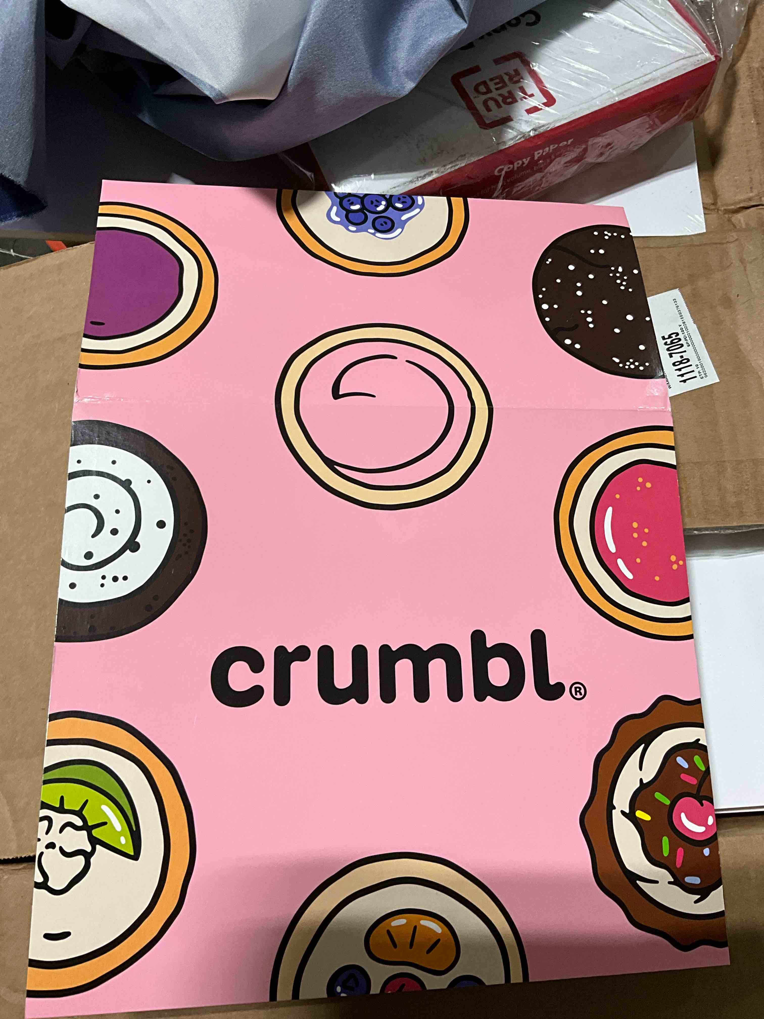 Crumbl Cookie Party Size Sleeves (Case of about 200)