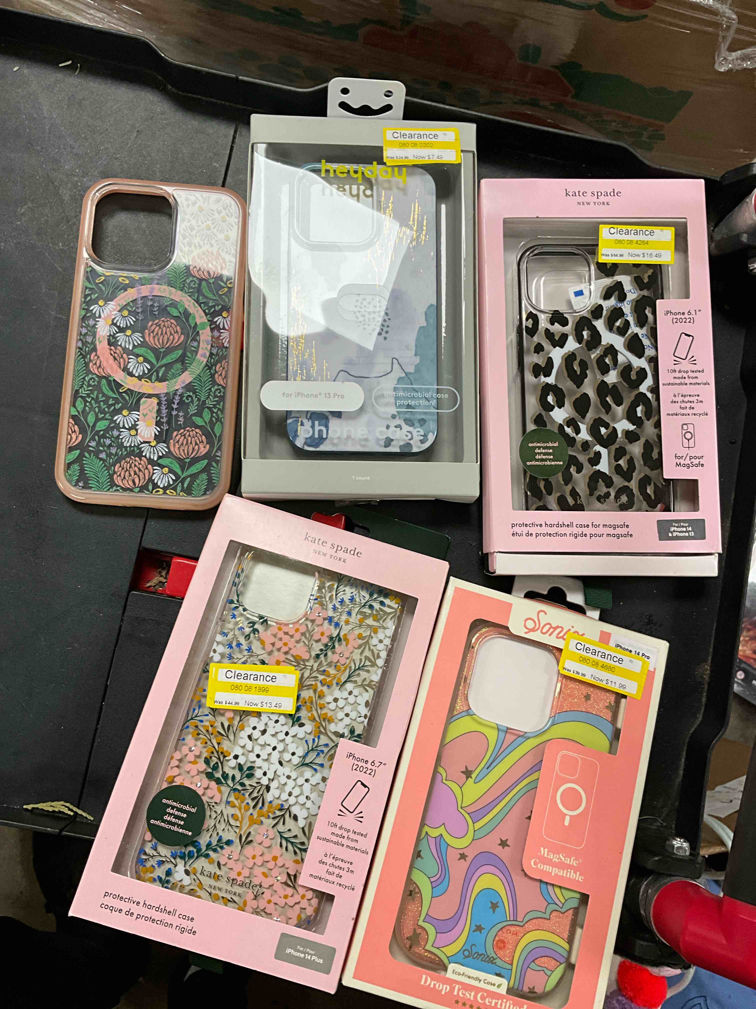 assorted iphone cases