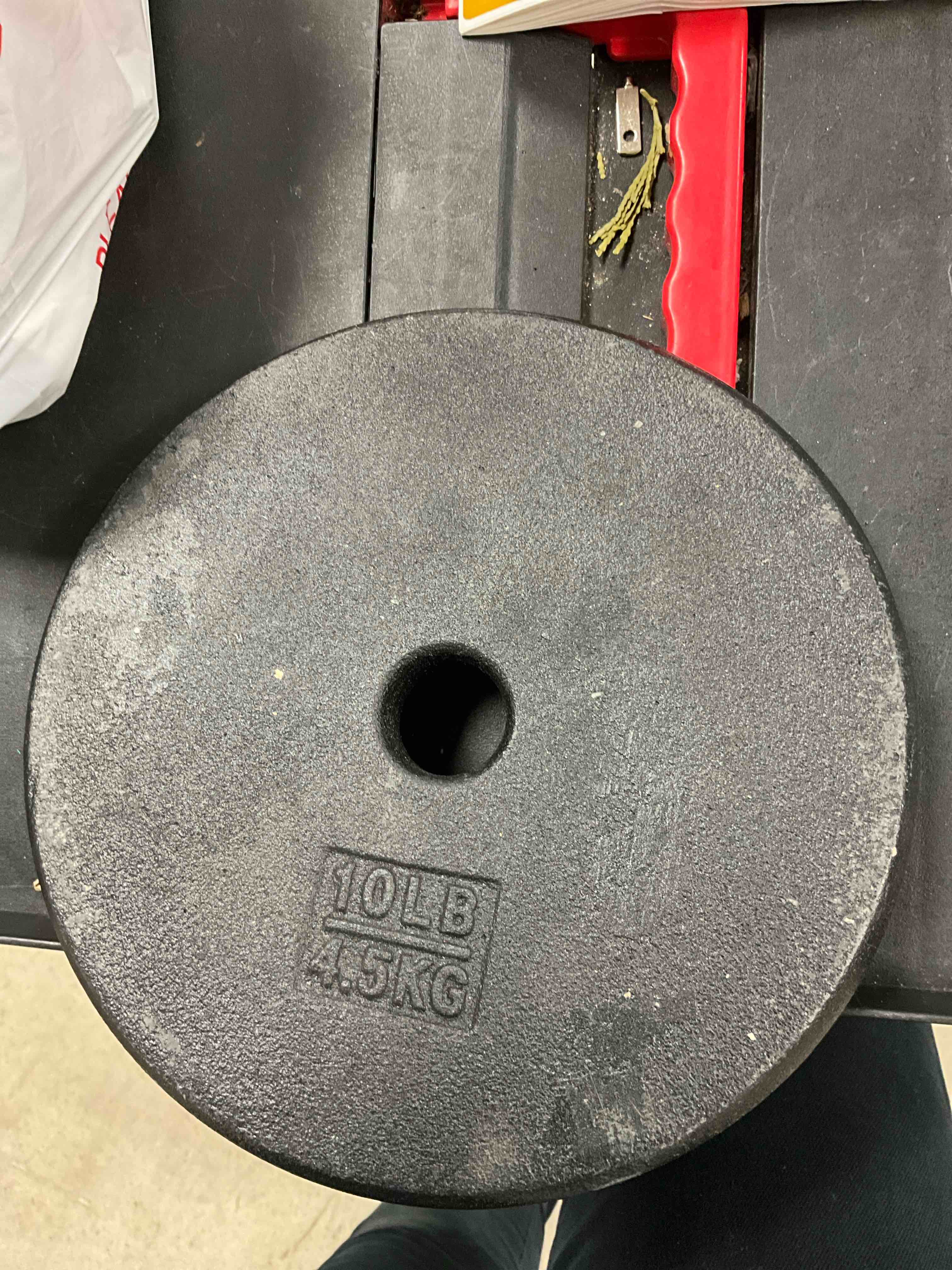 10LB Round Plate