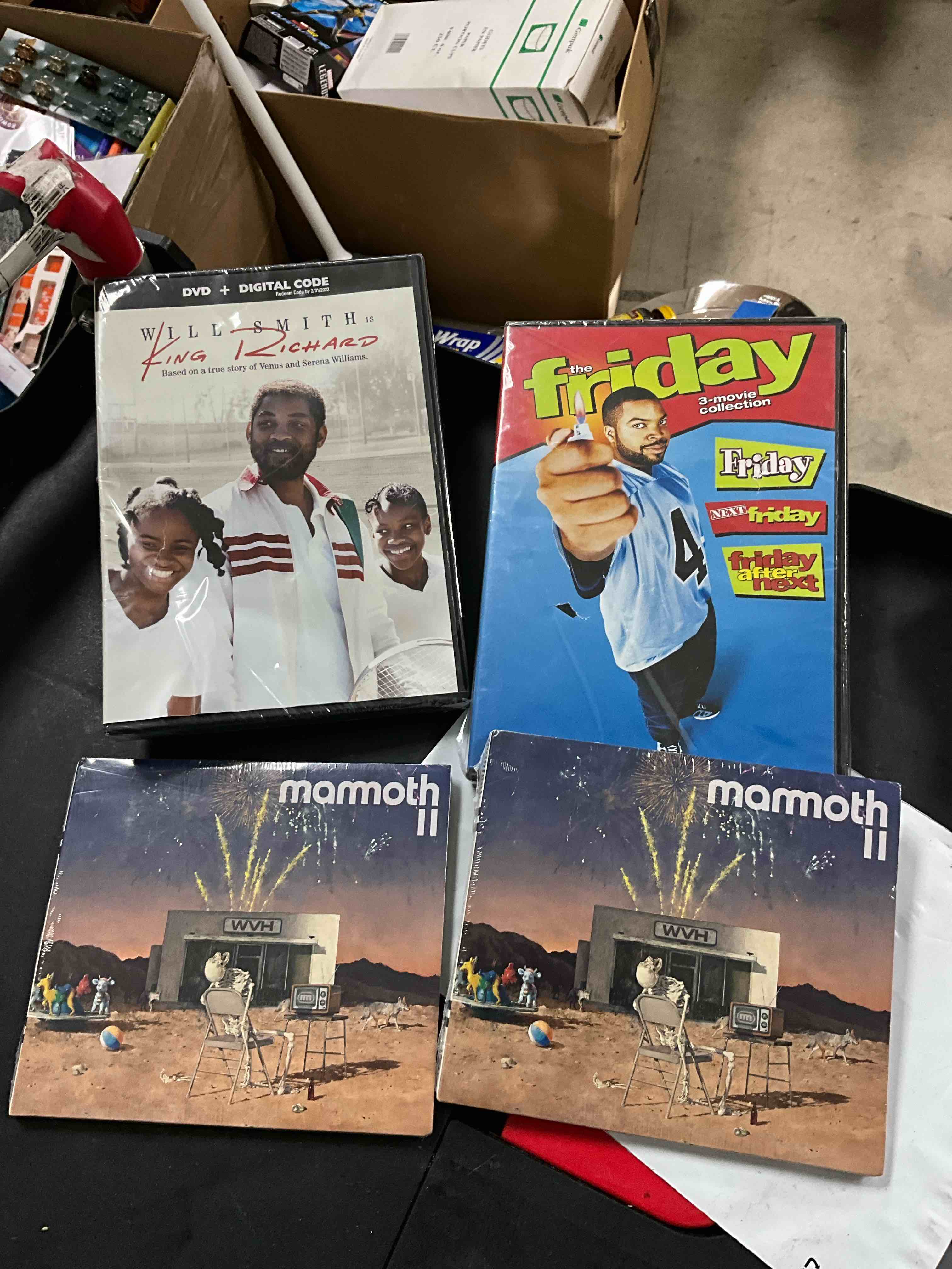 Assorted Movies And CDs