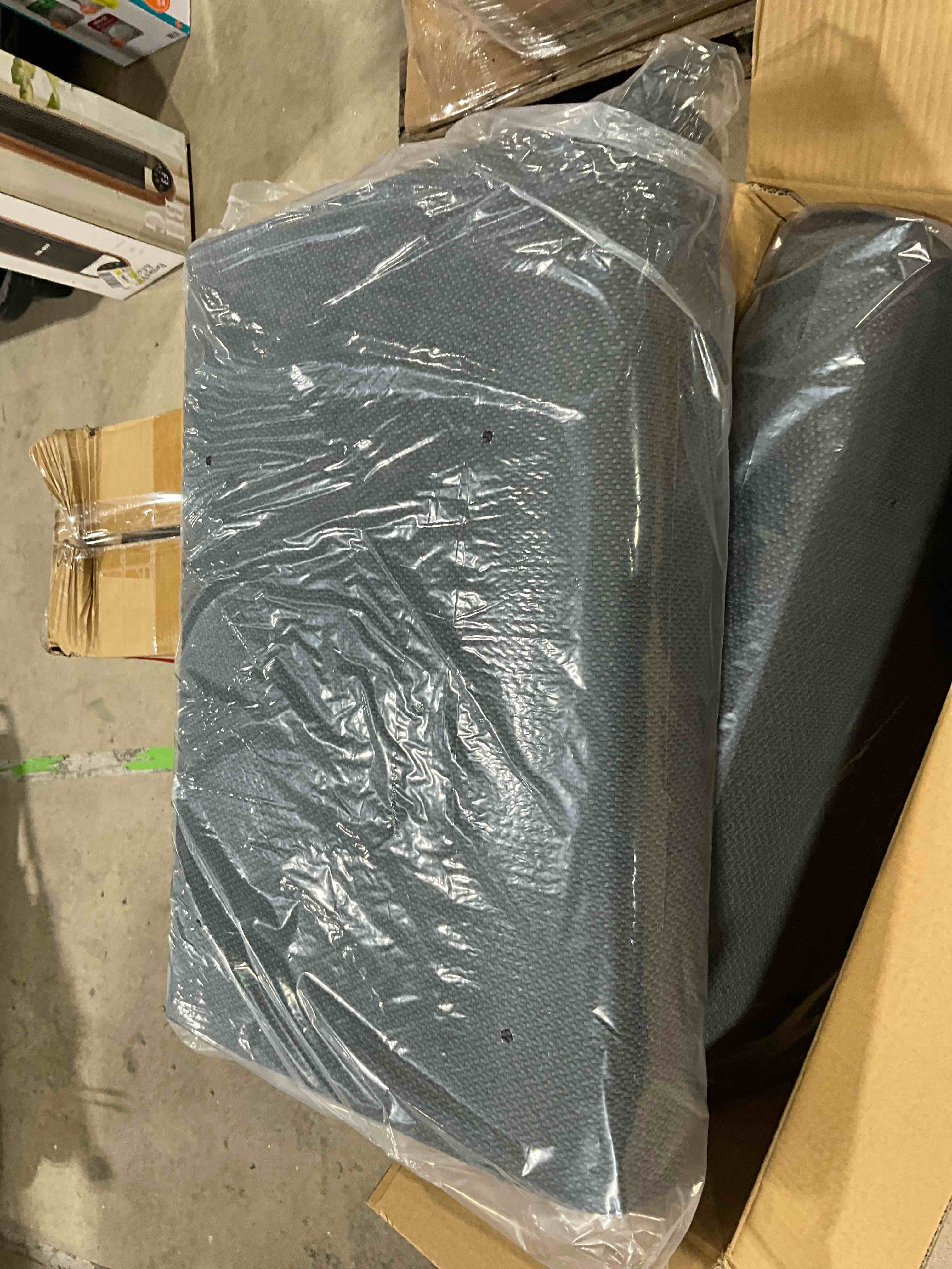 Sofa Cushions Black 2pc