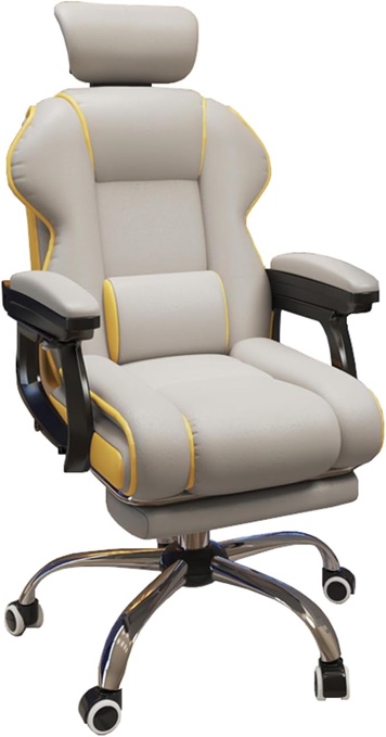 home office desk chair, 360° swivel home computer chairs, adjustable height ergonomic office chair,