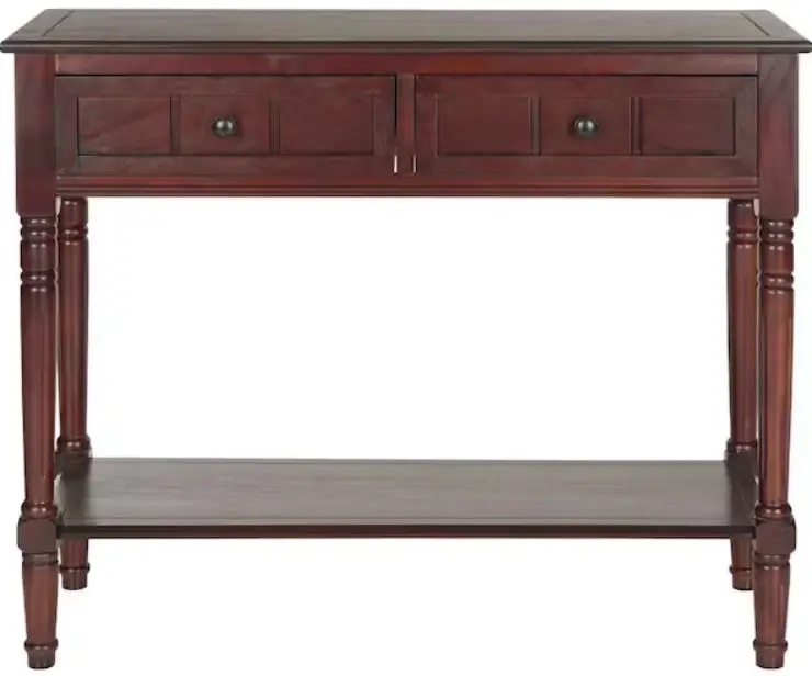 Furniture Flip Sheesham Wood Console Table with Drawers
