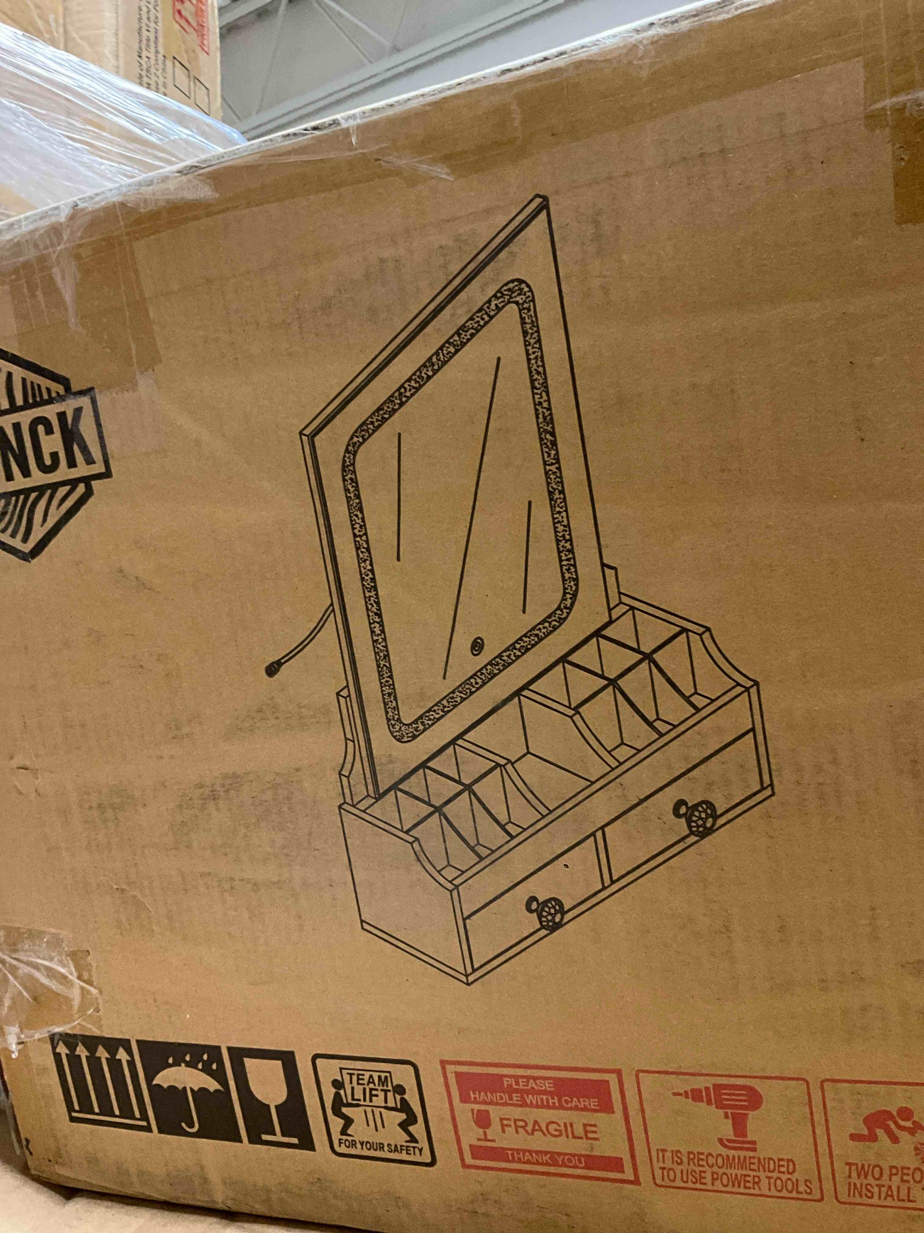 Ironck Mini Mirror And Organizer HK-JCS-15
