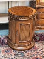 DAMAGED Tommy Bahama Bali Hai Belize Drum End Table