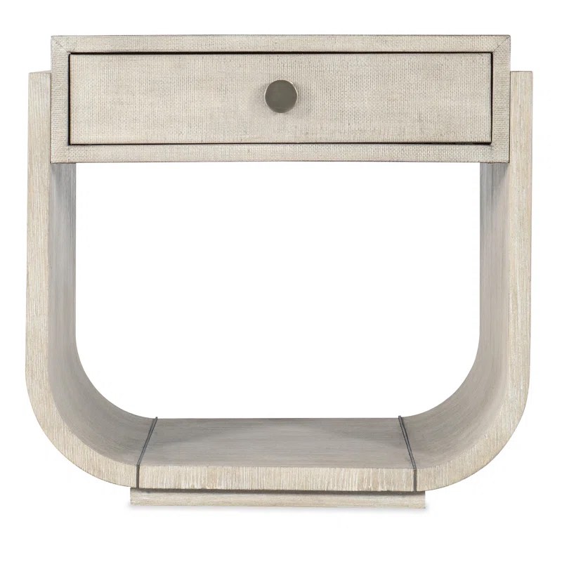 **Damaged**Modern Mood Floor Shelf End Table with Storage Color: Diamond