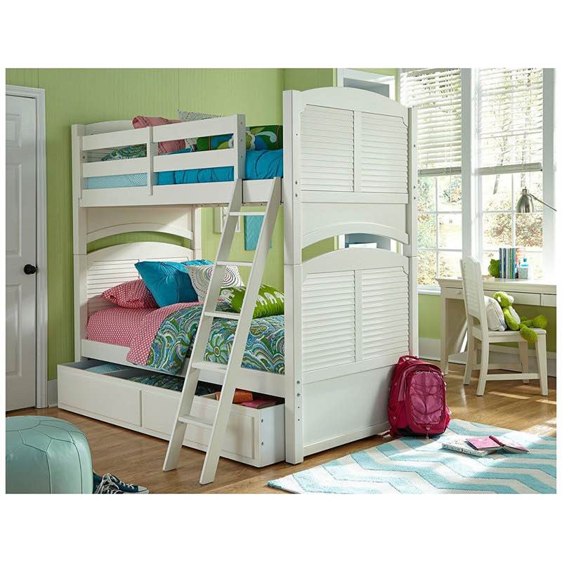 **INCOMPLETE ** missing boxes*Crawfordville Twin Over Twin Bunk bed