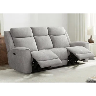 **DAMAGED ** right side Don’t recline *Shallow (Under 21") Velvet Sofas