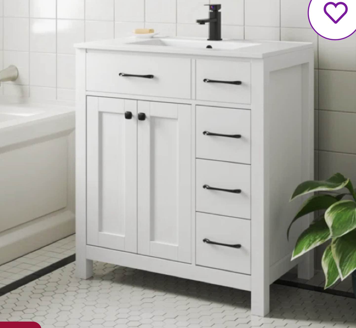 Bathroom Vanity With Sink Faucet Combo
