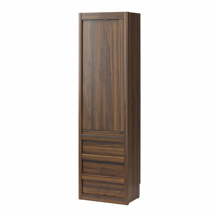 Incomplete Paramount Armoire Wardrobe Storage Cabinet with Drawers
