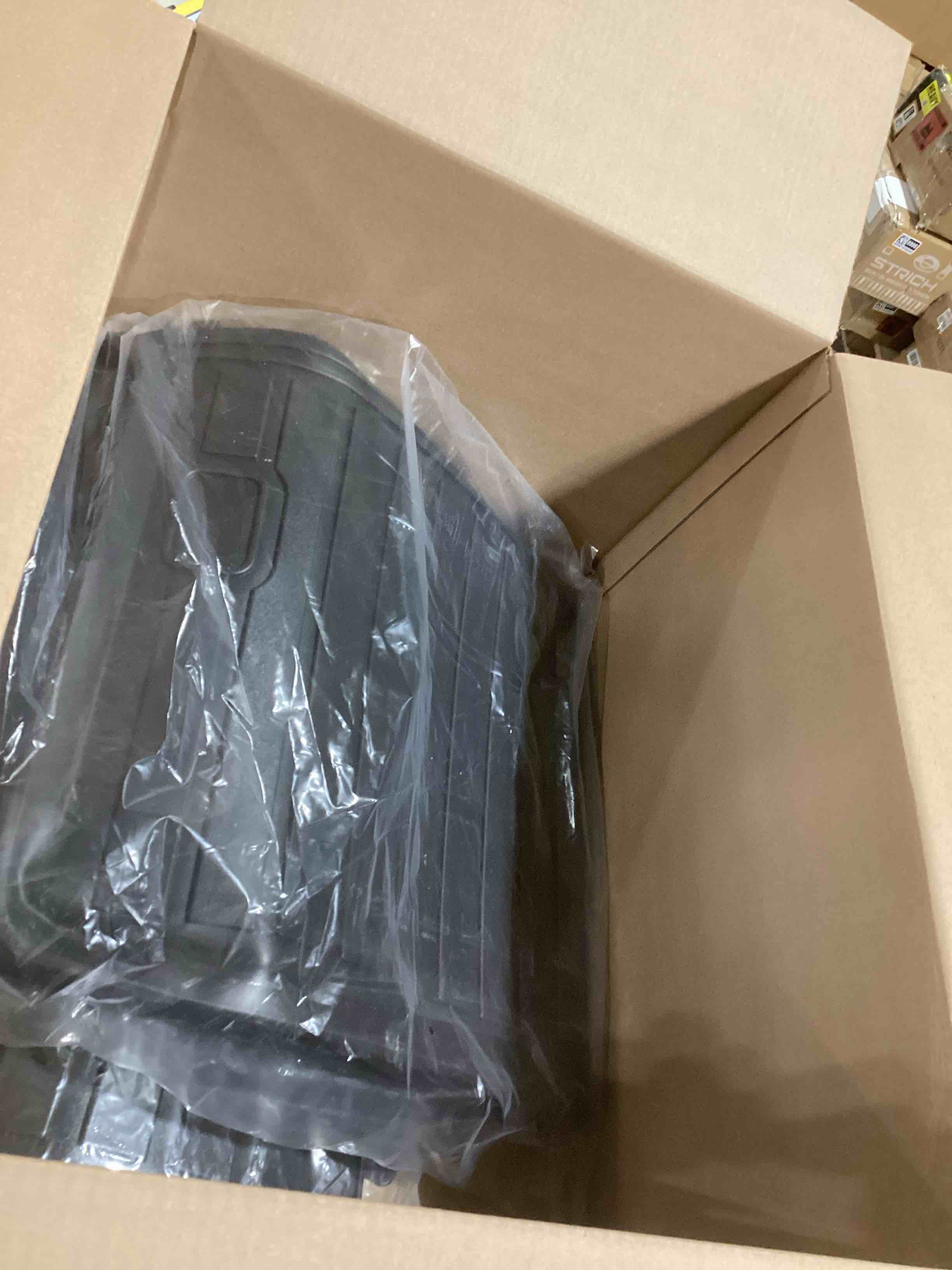 for 2024 2025 Toyota Land Cruiser/Lexus GX550 5 Seat Trunk Cargo Mats Liner and Backrest Mats TPE All Weather Protection Accessories (only for 5 Seater Cargo Mats+Backrest Mat)