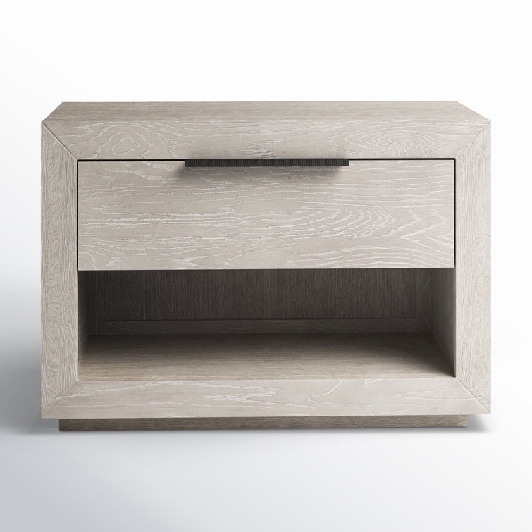 Aria 1 - Drawer Nightstand in Light Gray