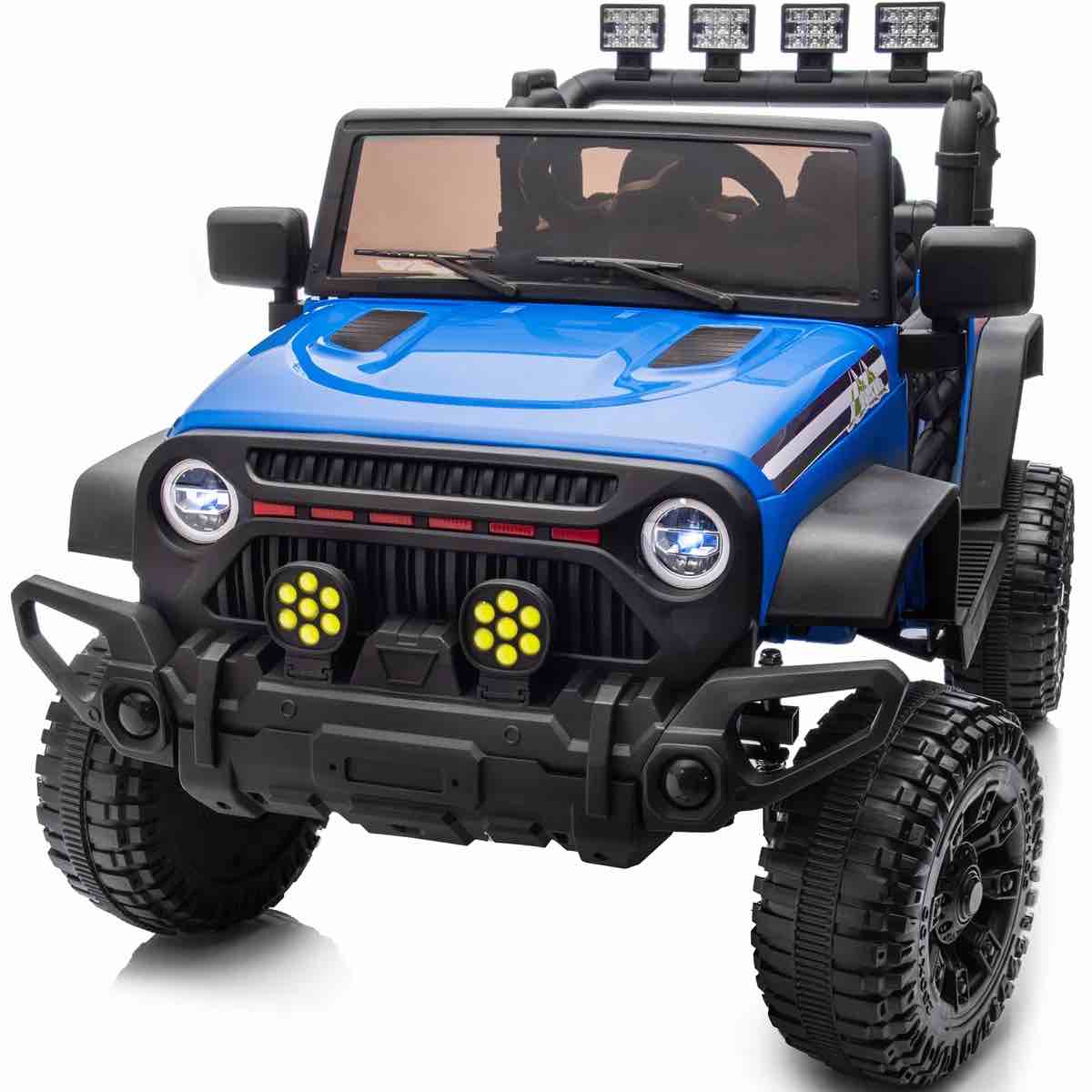 24V Kids Ride on Toy, Ride on Truck Electric Car for Kids with Remote Control, Bluetooth