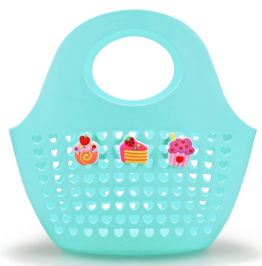 Basket with Icons Blue And Pink - Bullseye's Playground™ lot of 15 