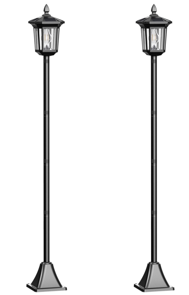 Westinghouse LED Solar Post Lights 100 Lumens, 2-Pack