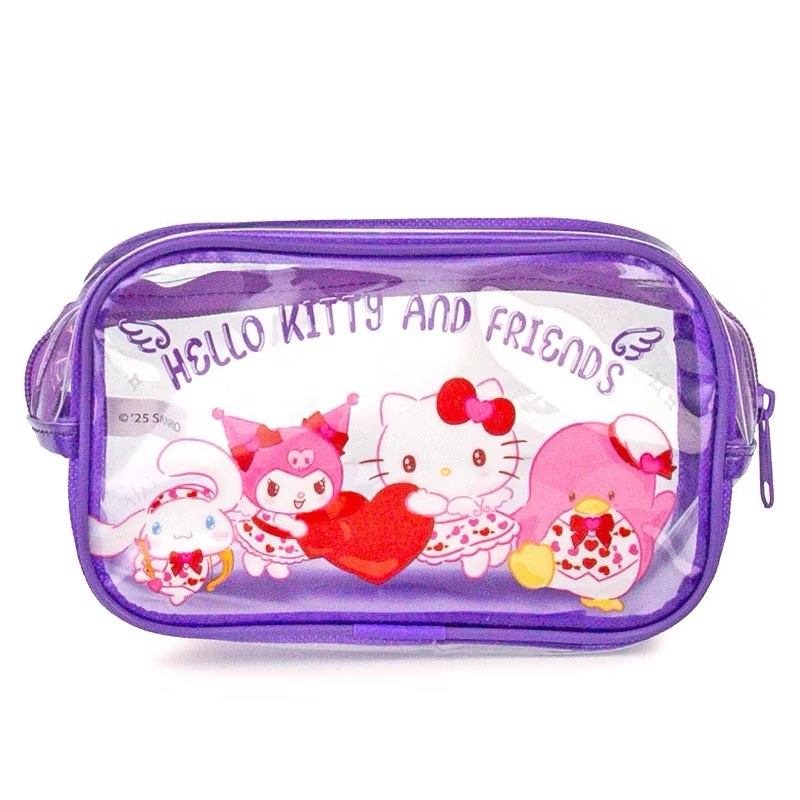 Hello Kitty Pencil Pouch Purple