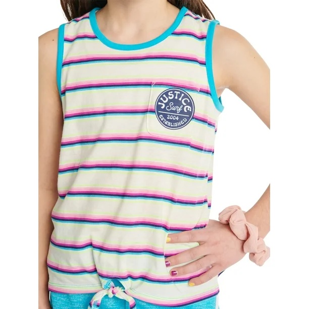 Justice Girls Graphic Tank, Sizes XS(5/6)
