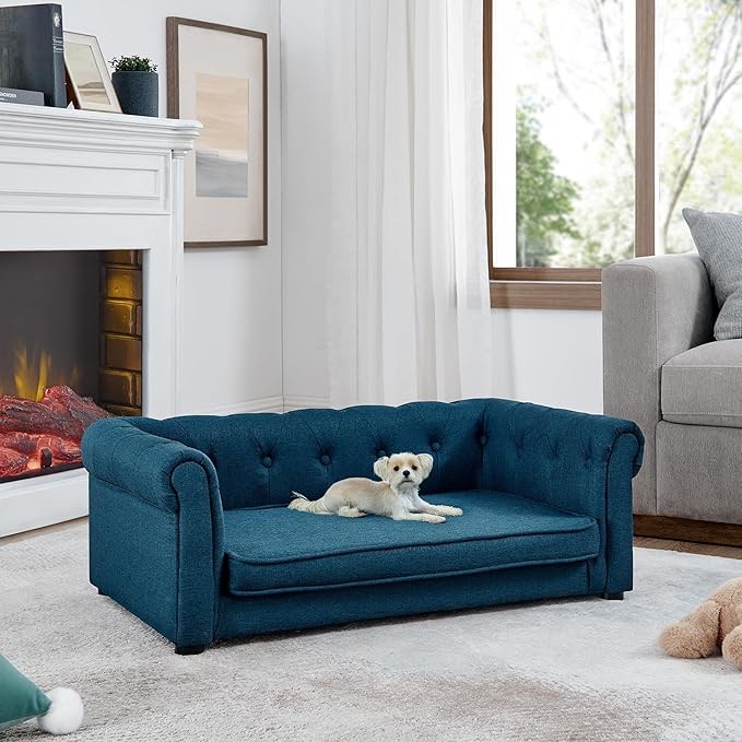 sofa pet -blue-big w487p220228