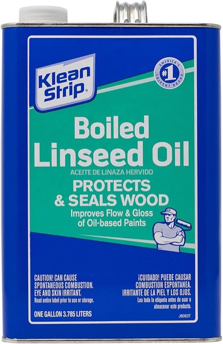 GLO45 Boiled Linseed Oil, 2-Gallon