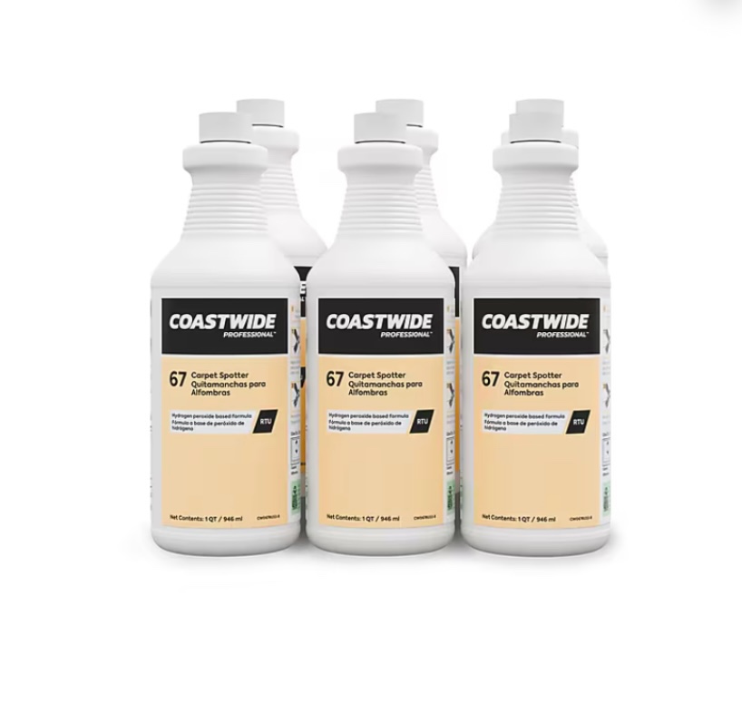 Professional CW670032-A Carpet Spotter 67, 0.95L, 6/Carton