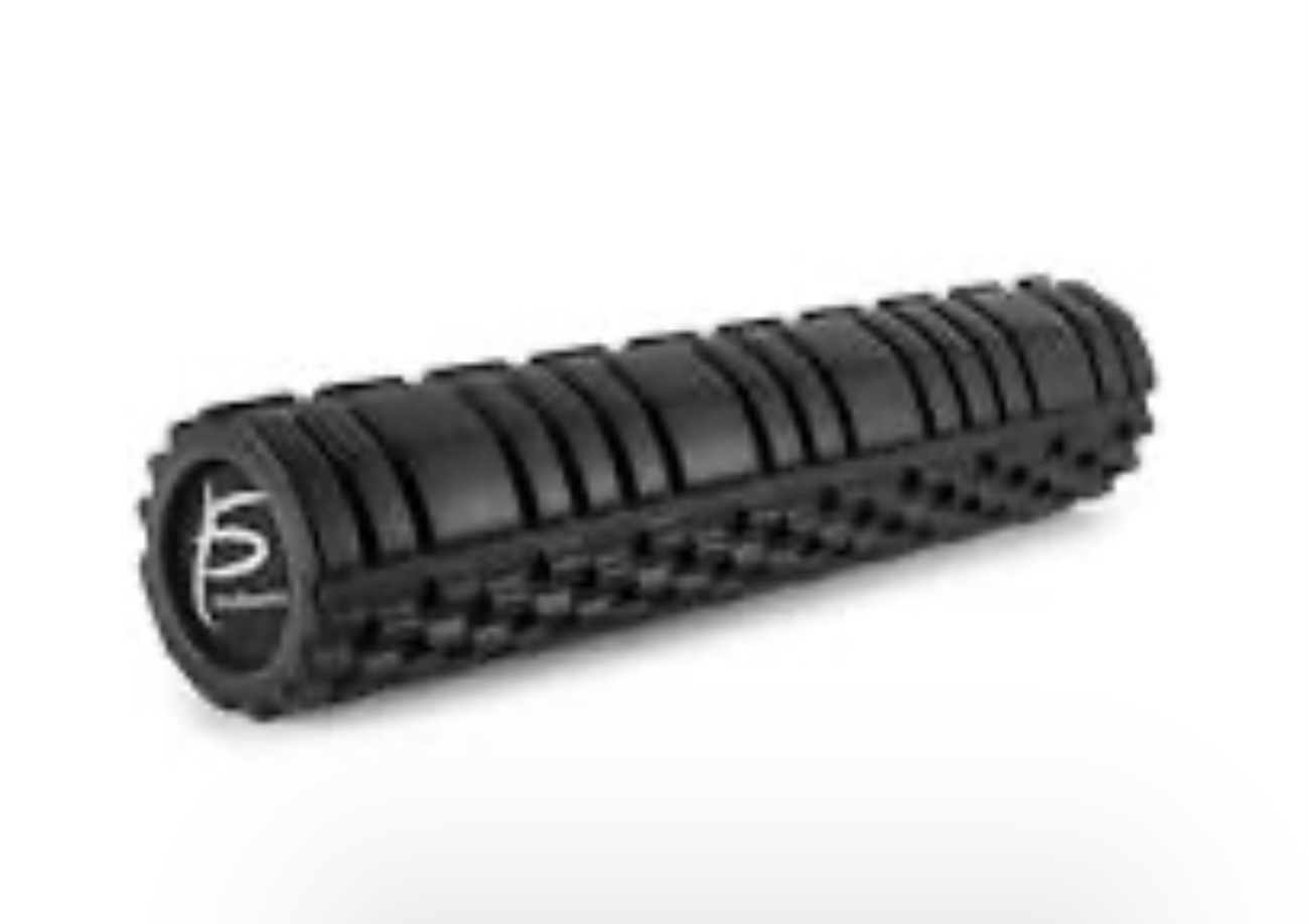 ProSource Sports Medicine Foam Roller 24” x 6” (3 61 cm x 15 cm) with 2 Density Zones for Deep-Tissu