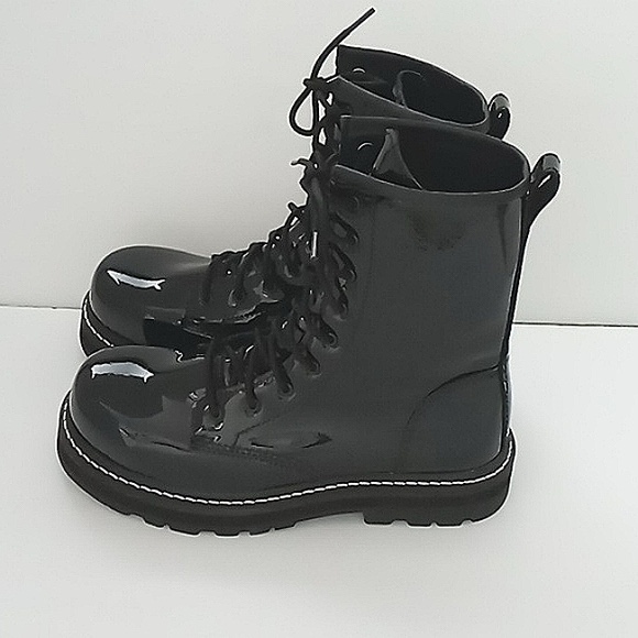 Avenger Work Boots Women's Size 9.5M A703 Women's Combat Boots Steel Toe Lace Up