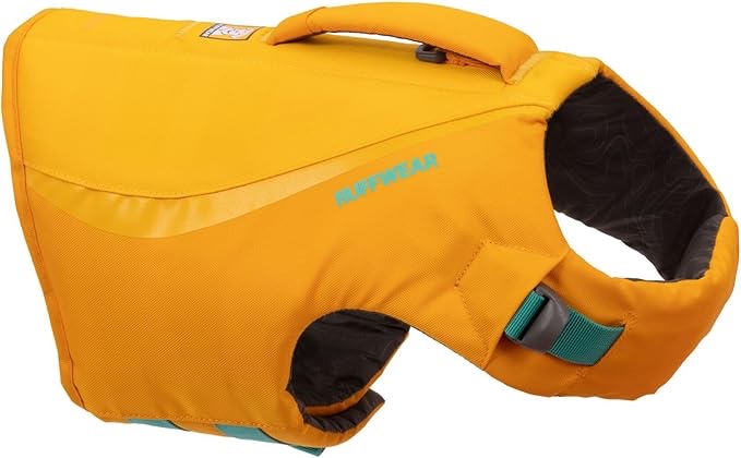 Ruffwear, Float Coat Dog Life Jacket, Swimming Safety Vest with Handle, Size L