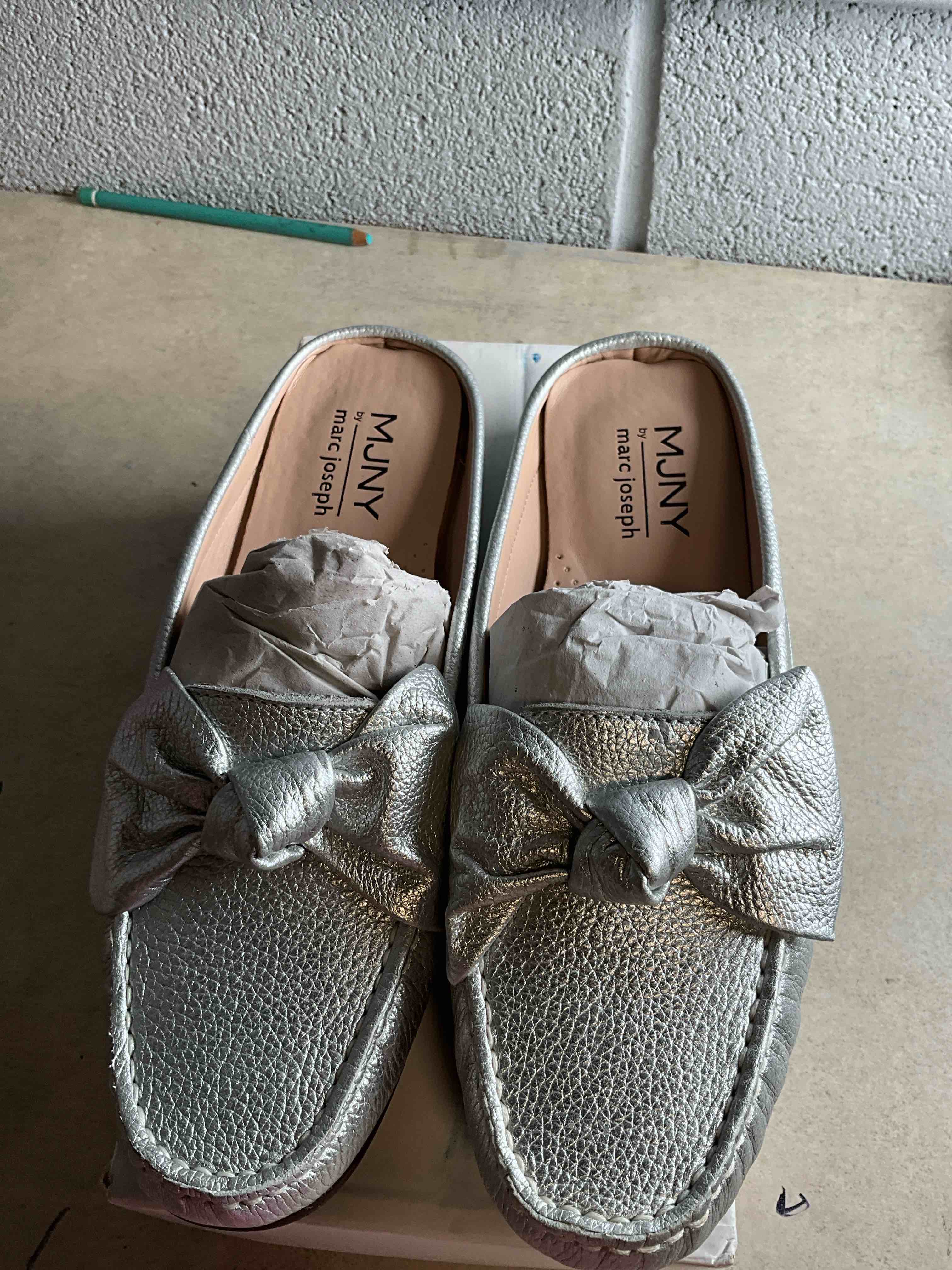 Marc Joseph New York Women's Ocean Drive Round Toe Mule Women's Shoes grey,Size 9.5