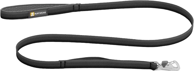 Ruffwear, Front Range Dog Leash, 5 ft Lead with Padded Handle for Everyday Walking, River Rock Green