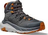 Hoka Kaha 2 GORE-TEX(r) Men's Shoes Castlerock/Harbor Mist : 10 D - Medium, Leather