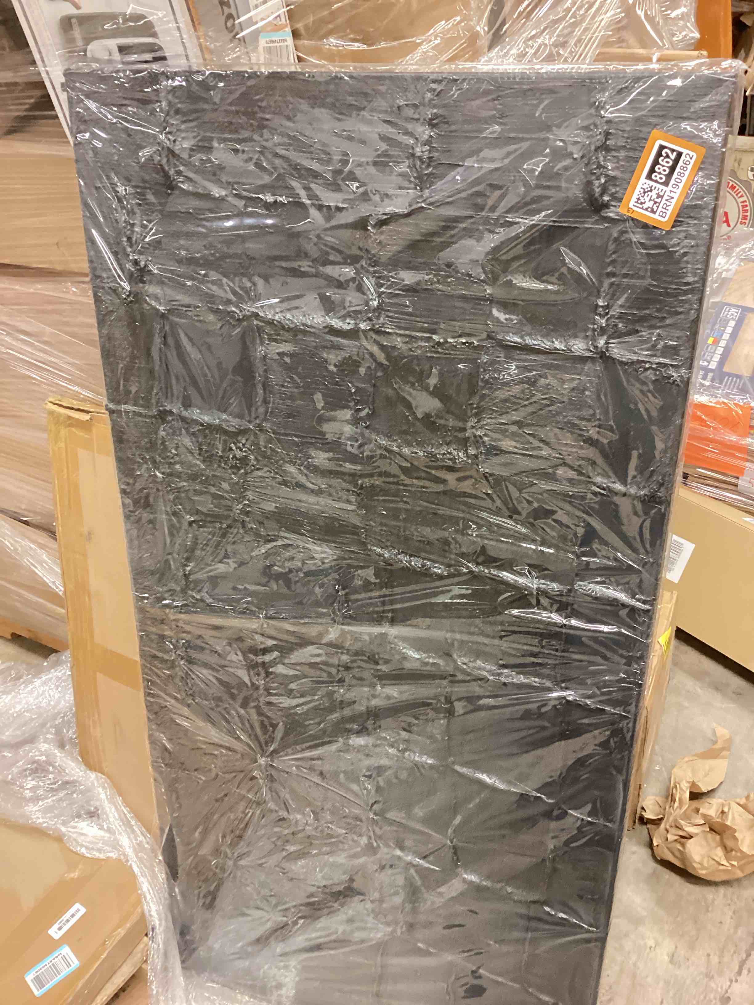 Condition photo showing New/Like New for Abstract Painting Wall Art for Living Room Black Wall Decor for Bedroom Minimalist Wall Art for Kitchen Size 20 x 40 Inch