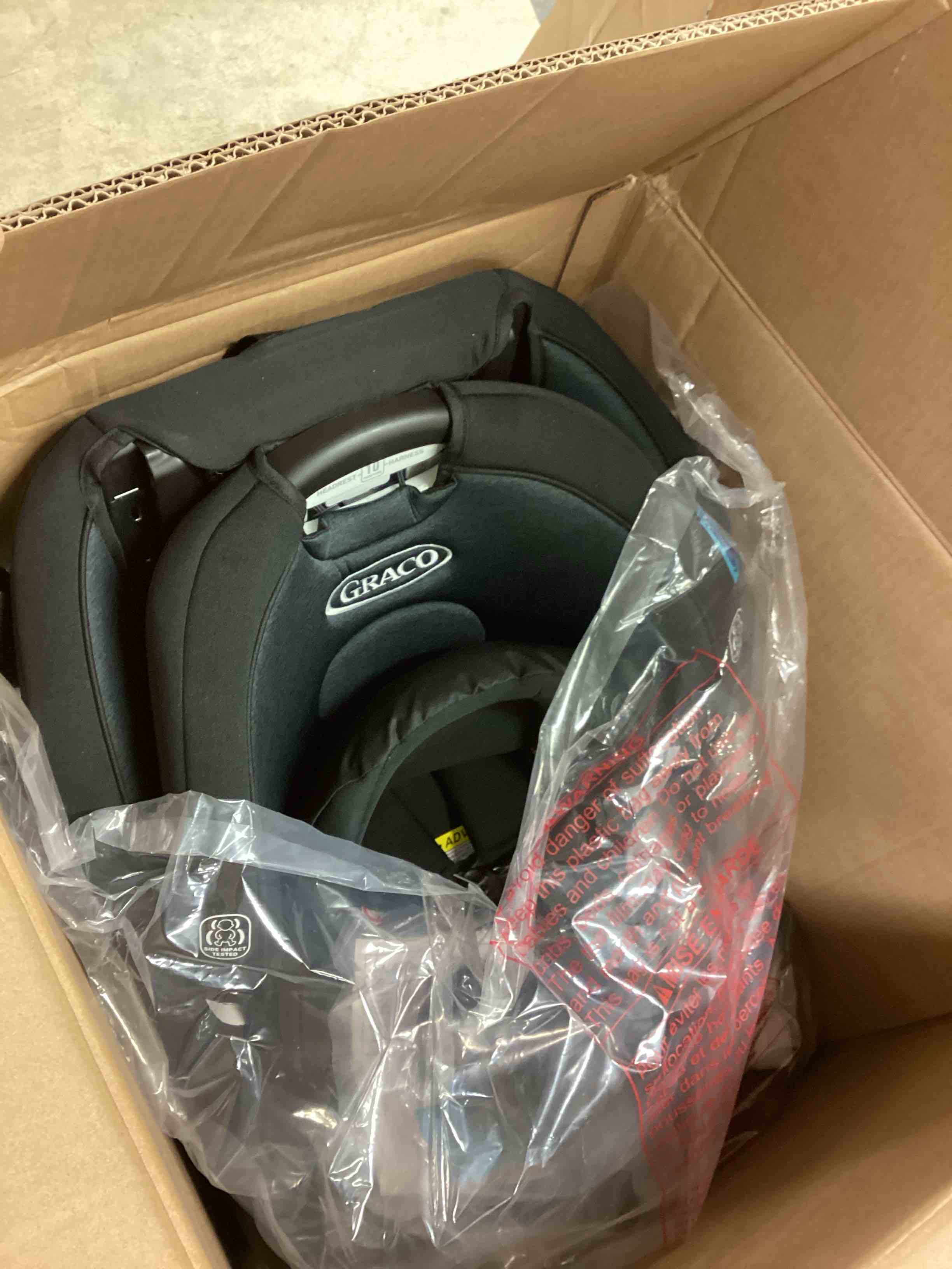 Condition photo showing New/Like New for Graco Turn2Me 3-in-1 Rotating Convertible Car Seat - Cambridge