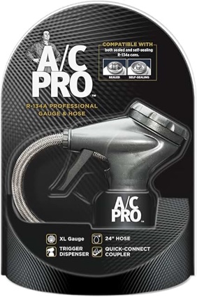 A/C Pro ACP410-4 Auto AC Recharge Kit Hose Dispenser