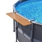 POOLHACKER Pool Bar Nordio ...ool Accessories 47 x 11in Tabletop NEW