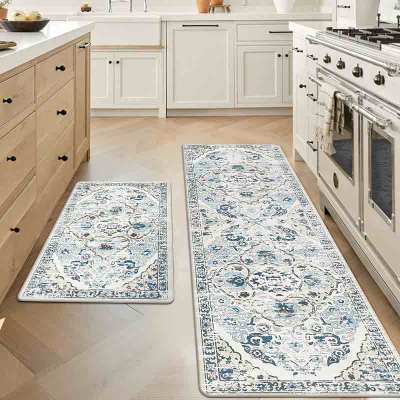 Jainiyah Anti-Fatigue Non-Skid Waterproof Kitchen Mat (Set of 2)
