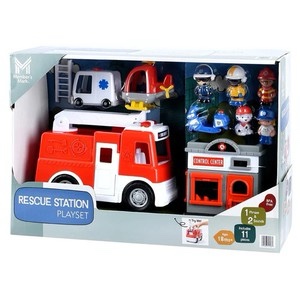 rescue station playset members mark 