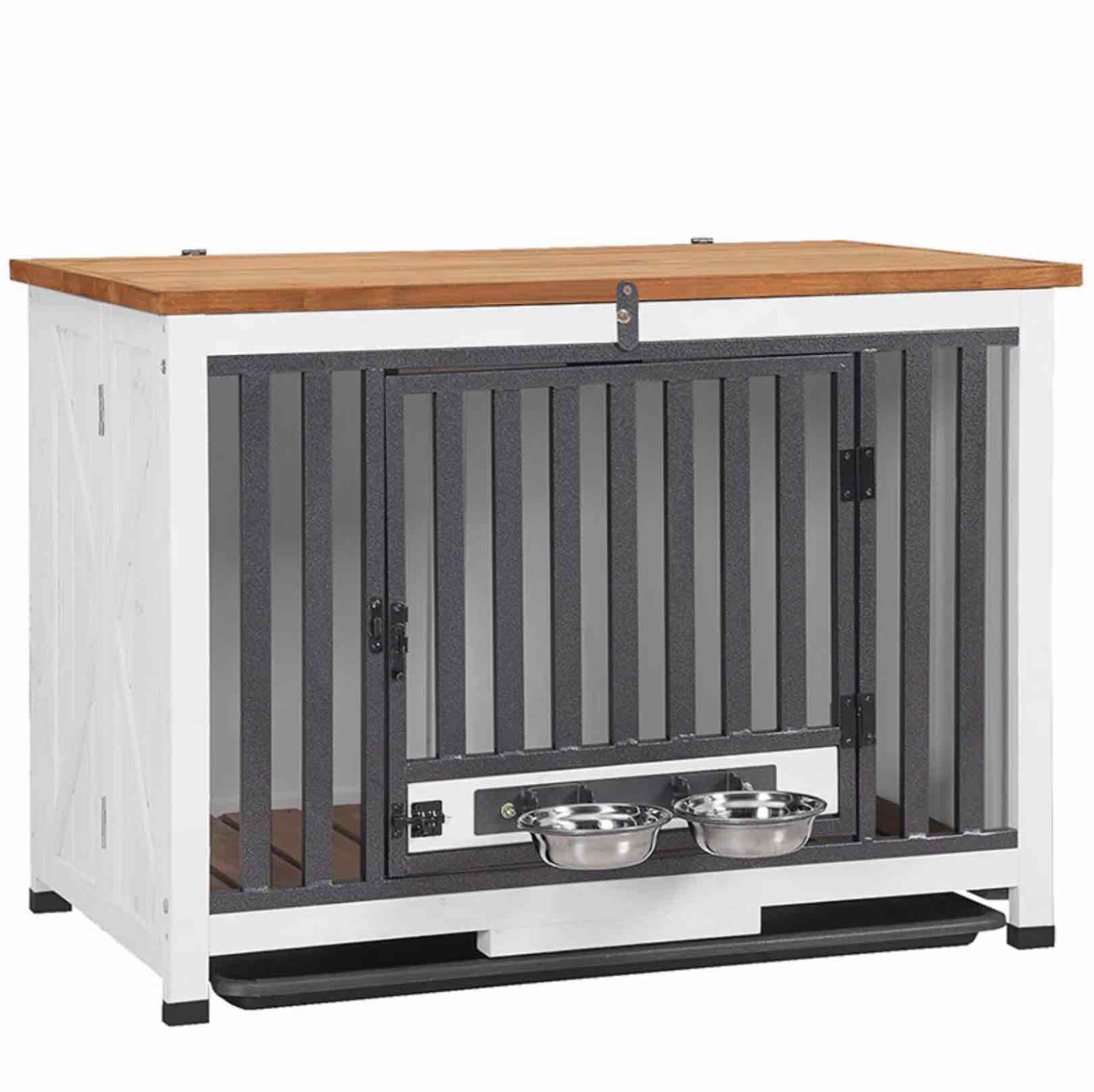 wooden pet hutch size 33.3”L x 20 “w x24”H