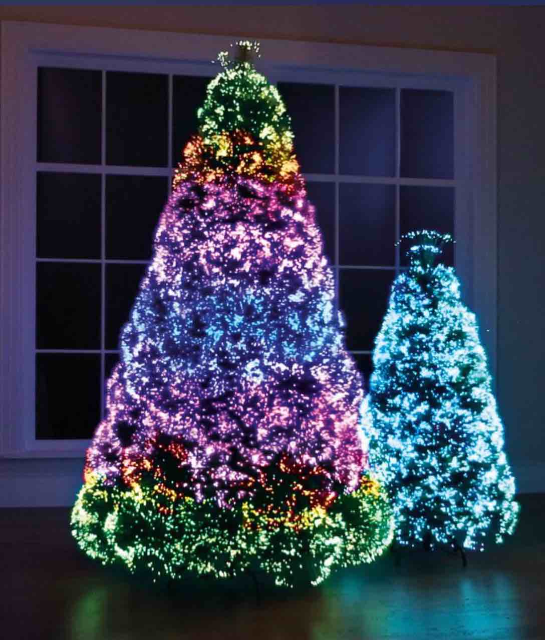 The Northern Lights Christmas Trees