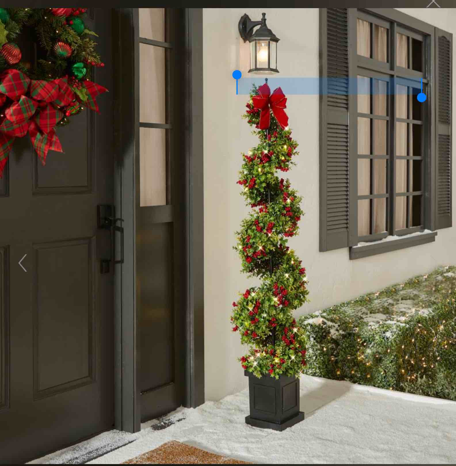The 5' Christmas Twinkling Topiary