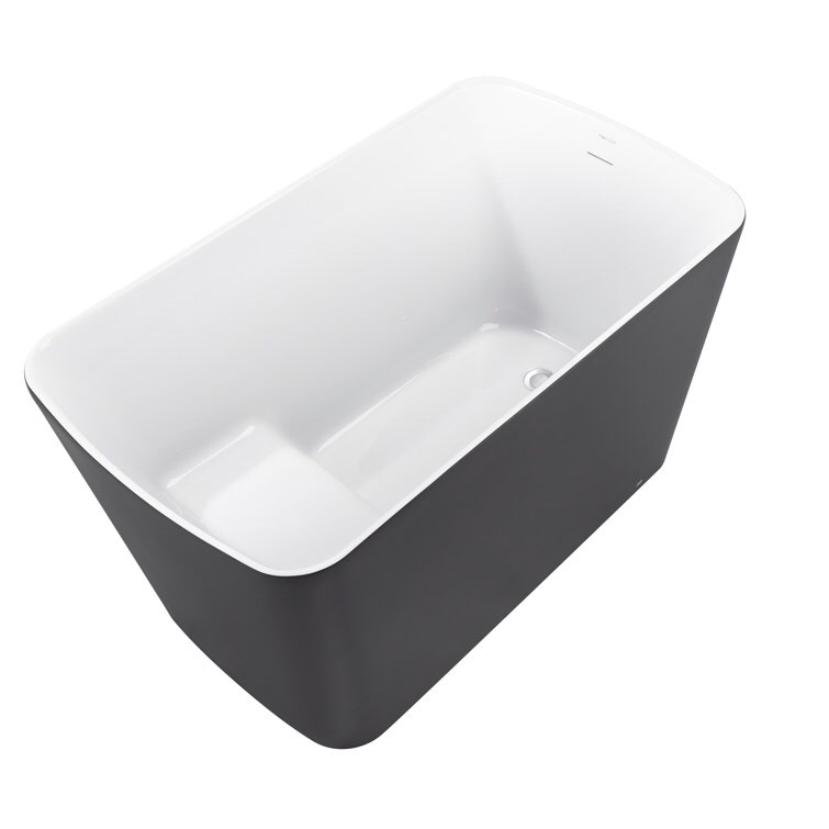 47" 100% Acrylic Freestanding Bathtub (Part number: WTPQTW-EB13270MGR)