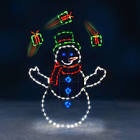 The 5' Animated Juggling Snowman