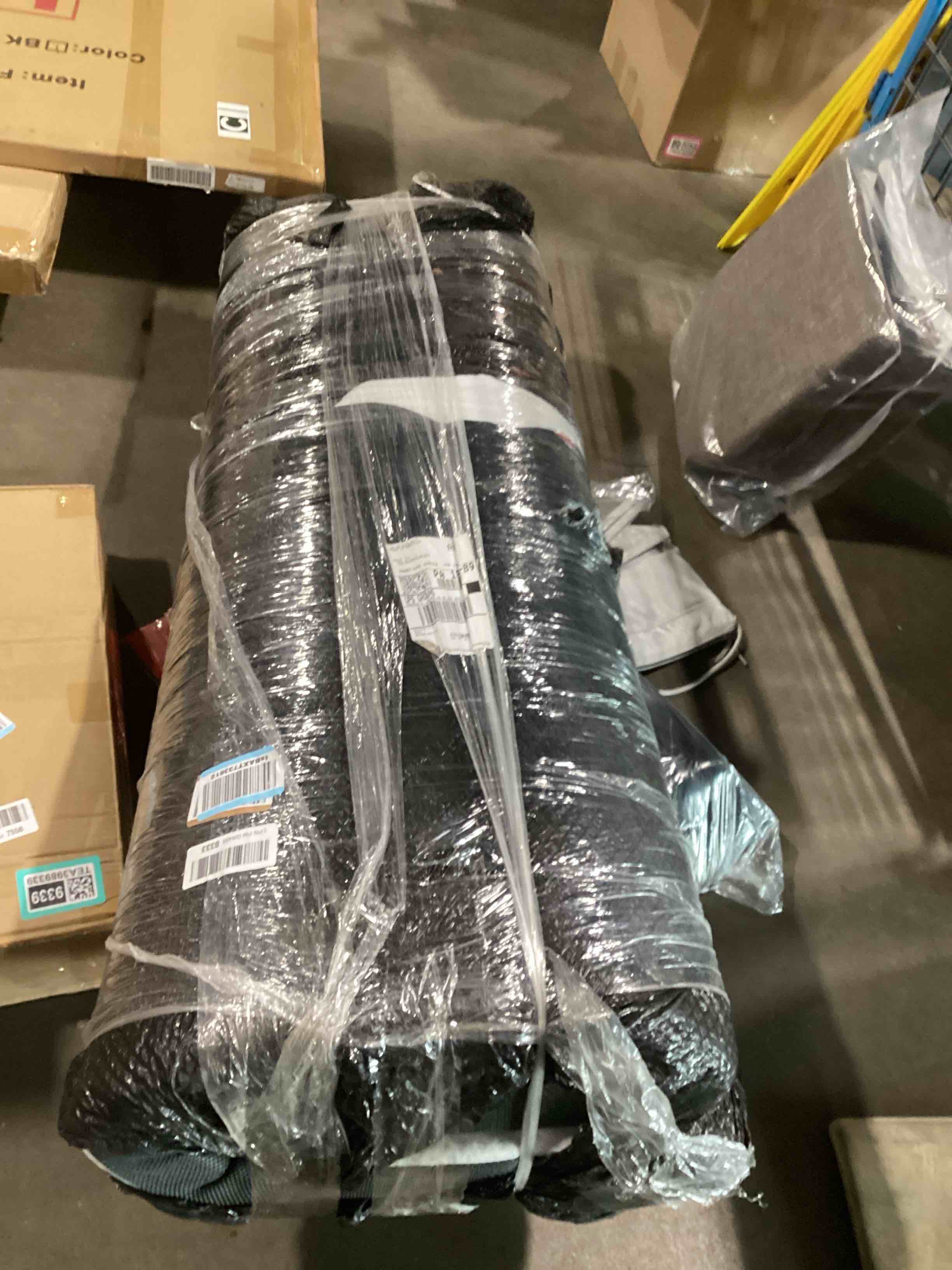 Condition photo showing Good Condition for extra firm mattress topper full: high density foam for back pain - extra support breathable bed topper - bamboo washable cover with anti-slip straps - certipur-us oeko-tex certified full extra firm