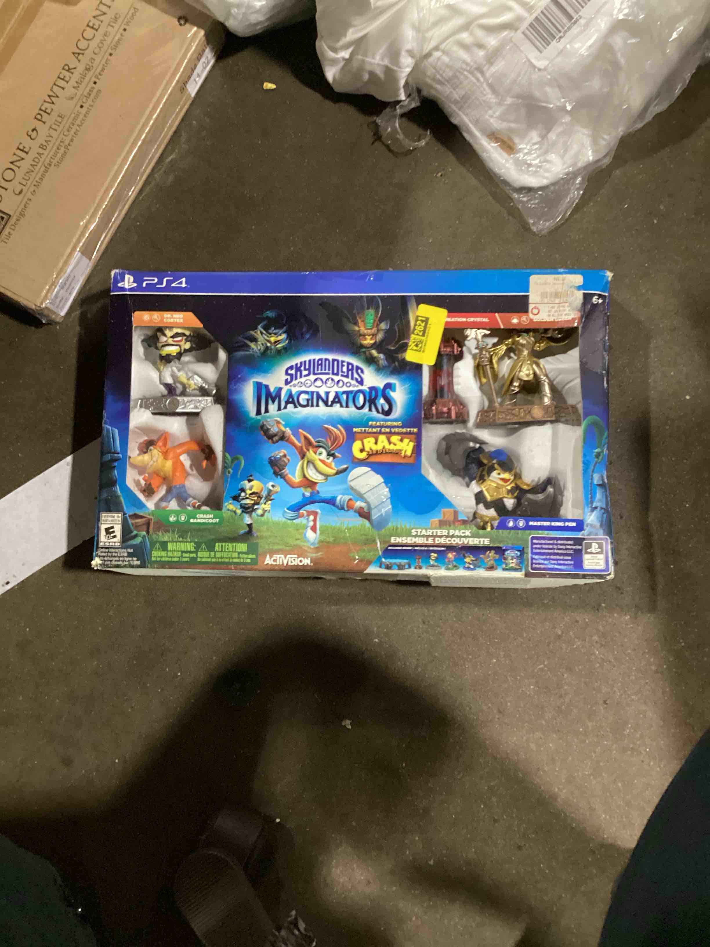 Condition photo showing As Is for skylanders imaginators - crash bandicoot edition - playstation 4 playstation 4 crash