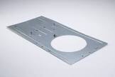 TRENZ THINLed Recessed Lighting 6" Round Steel Pre MOUNTING PLATE TL4020U