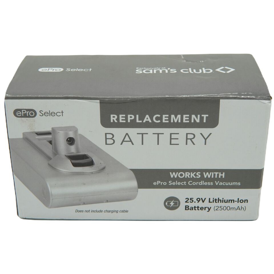 ePro Select EB2500 25.9V Replacement Battery for ePro Select Cordless Vacuums