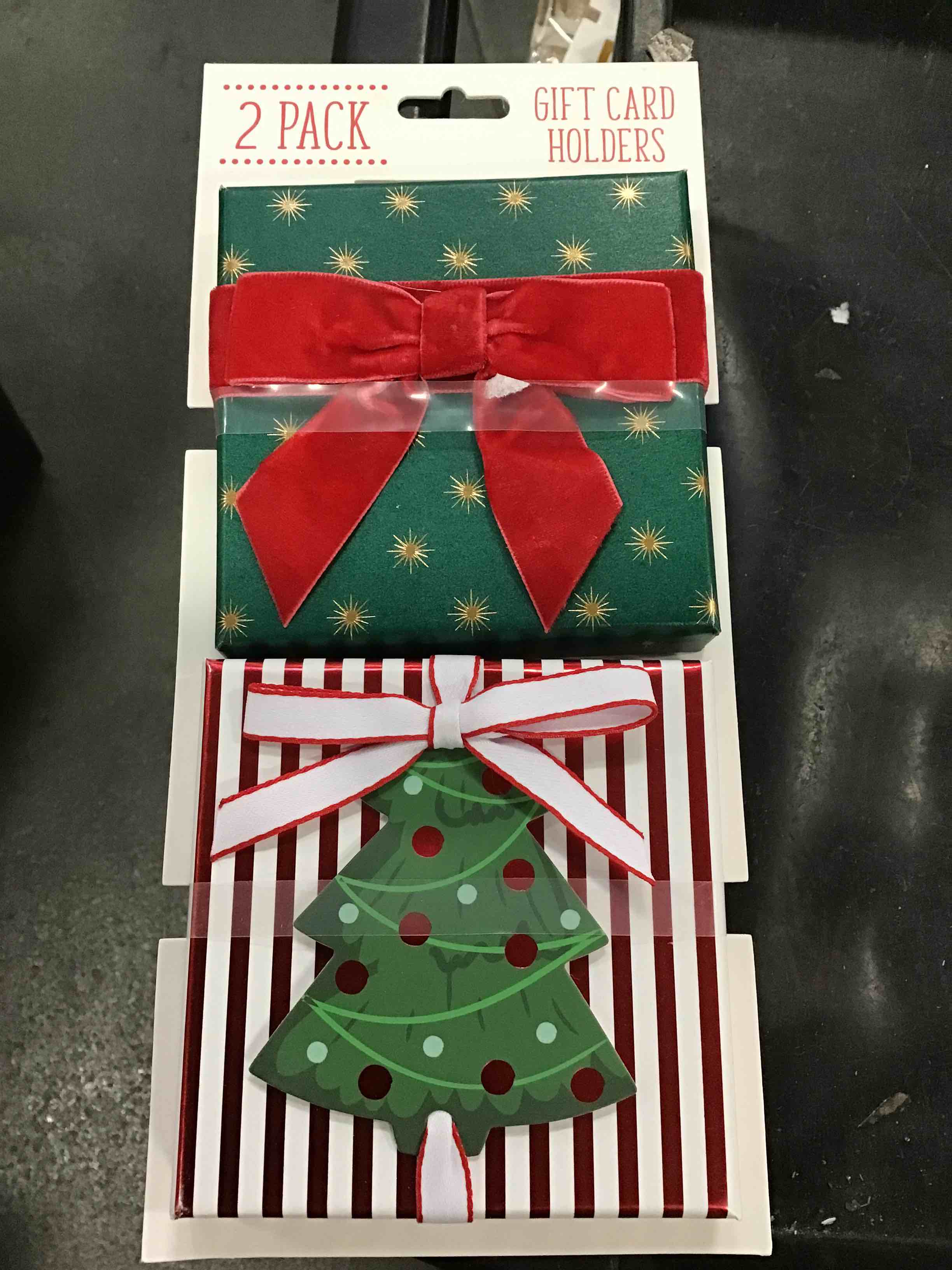 gift card holders ( 2 pack) 