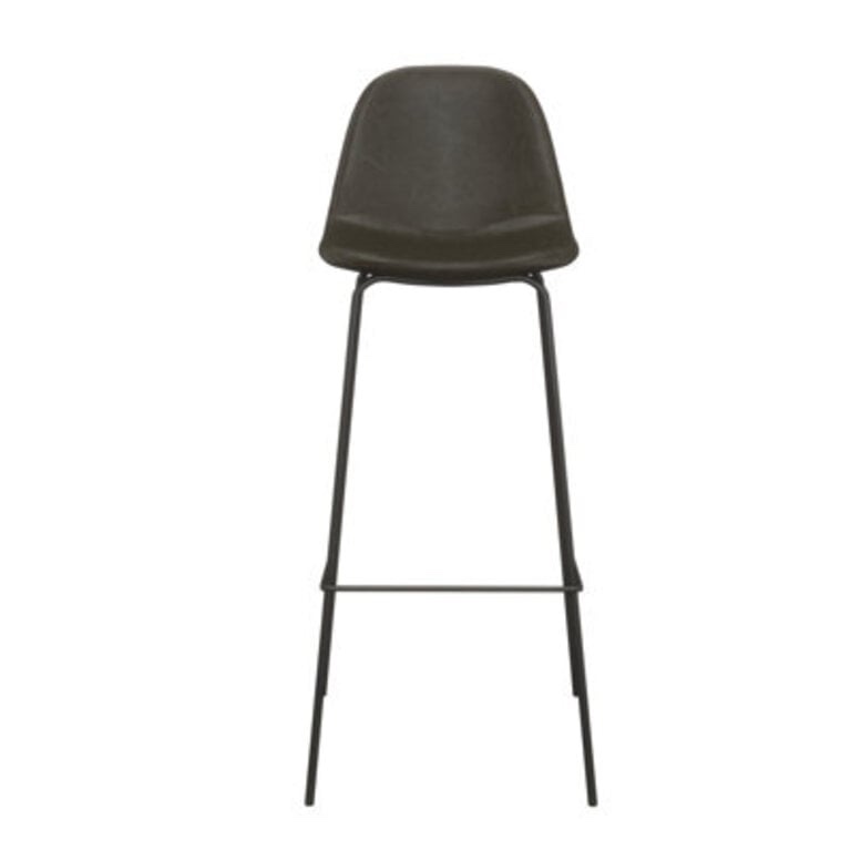 Kody Vegan Leather Bar & Counter Stool Seat Height: Bar Stools (set of 2)