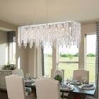 Cassie Leigh 10 Light Dimmable Kitchen Island Square Rectangle 
